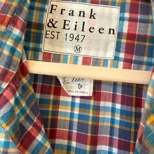 Frank & Eileen Multicolor Flannel Plaid Shirt